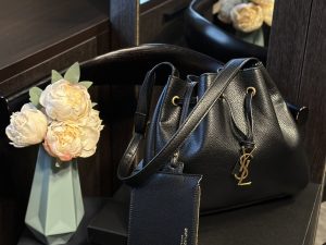 YSL Saint Laurent drawstring bucket bag - Image 4