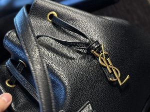 YSL Saint Laurent drawstring bucket bag - Image 6