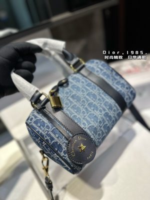 Dior Groove Lucky Star Diamond Bowling Bag - Image 4