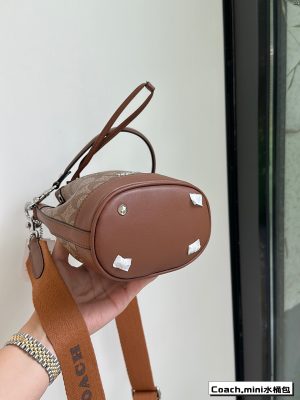 Coach Mini Drawstring Bucket Bag - Image 4
