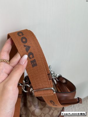 Coach Mini Drawstring Bucket Bag - Image 3