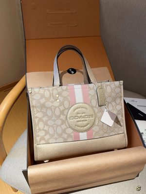 Coach DEMPSEY jacquard shopping bag - Image 5