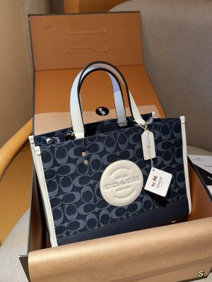 Coach DEMPSEY jacquard shopping bag - Image 3