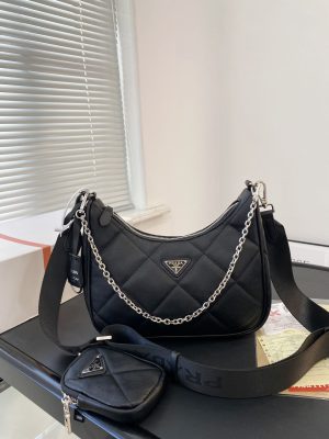 Prada 3-in-1 Prada hobo underarm bag - Image 2