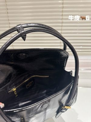 Prada Retro Soft Leather Underarm Bag - Image 3