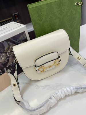 GUCCI 1955 Horsebit bag GG saddle bag - Image 9
