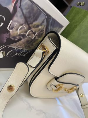 GUCCI 1955 Horsebit bag GG saddle bag - Image 8