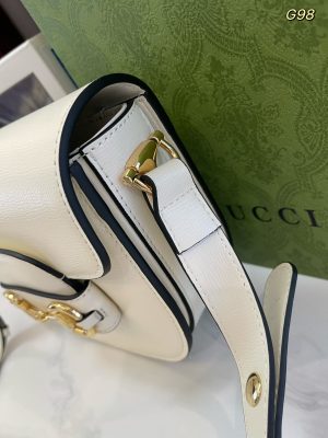 GUCCI 1955 Horsebit bag GG saddle bag - Image 7