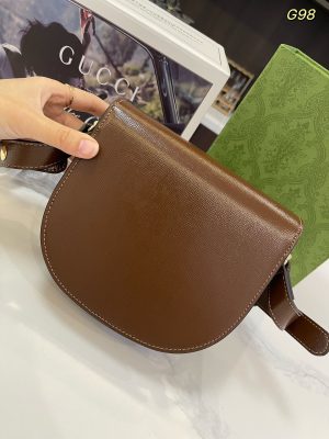 GUCCI 1955 Horsebit bag GG saddle bag-1 - Image 9