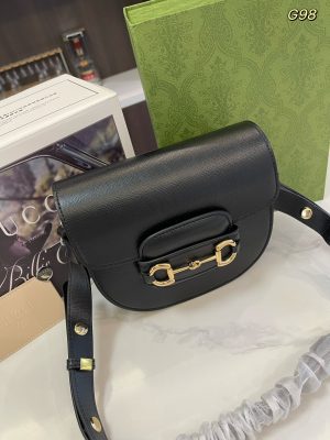 GUCCI 1955 Horsebit bag GG saddle bag-2 - Image 8