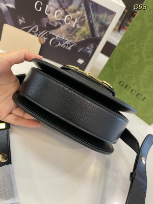 GUCCI 1955 Horsebit bag GG saddle bag-2 - Image 4