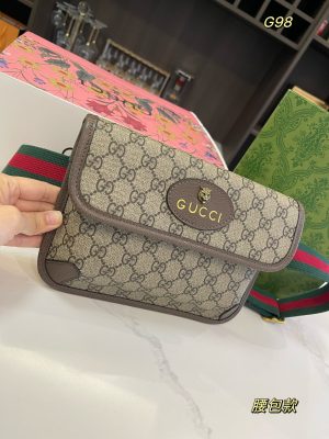 Gucci tiger head waist bag shoulder bag - Image 9