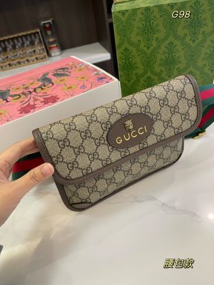 Gucci tiger head waist bag shoulder bag - Image 4