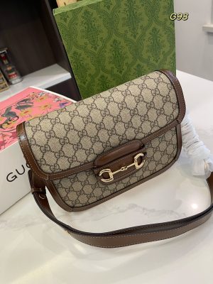 Gucci 1955 Gucci Saddle Bag - Image 2