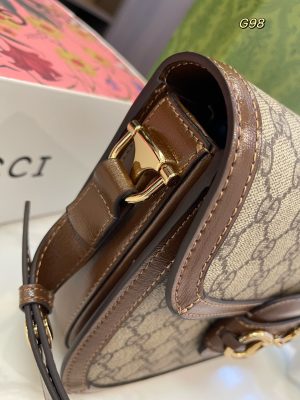 Gucci 1955 Gucci Saddle Bag - Image 7