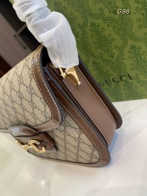 Gucci 1955 Gucci Saddle Bag - Image 6