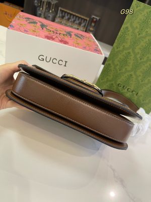 Gucci 1955 Gucci Saddle Bag - Image 4