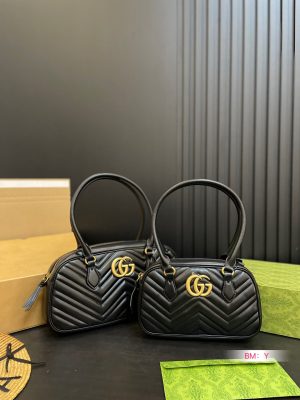 Gucci new bowling underarm bag