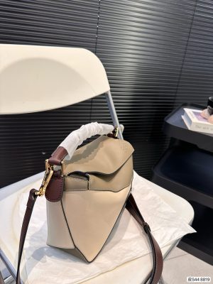 Pure leather Loewe geometric bag - Image 8