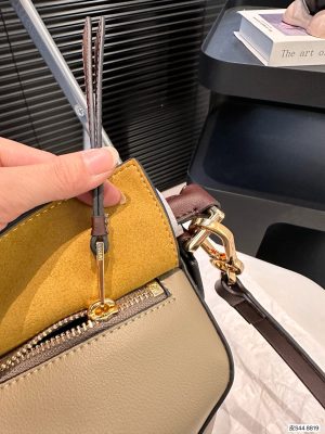 Pure leather Loewe geometric bag - Image 4
