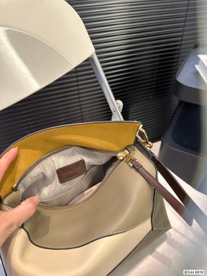 Pure leather Loewe geometric bag - Image 3