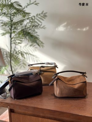 Loewe suede puzzle