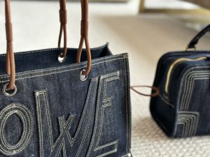 Vintage Loewe canvas bag - Image 9
