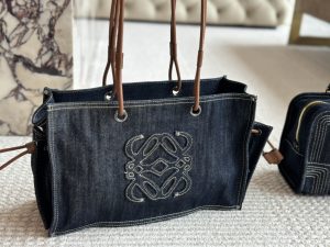 Vintage Loewe canvas bag - Image 6