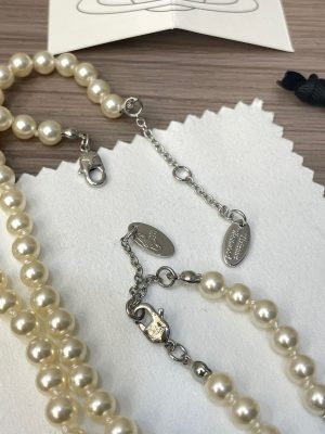 Vivienne Westwood Saturn Series Pearl Necklace - Image 6