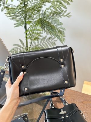 Vivienne Westwood matte messenger bag - Image 5
